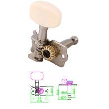 Колок для акустической гитары Metallor MHB 106