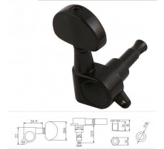 Комплект колков Metallor MH 02 для электрогитары (6 шт)