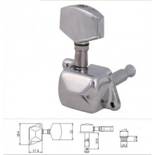 Комплект колков Metallor MH 14 для акустической гитары (6 шт.)