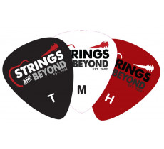 Набор из 3 медиаторов Strings and Beyond разной толщины