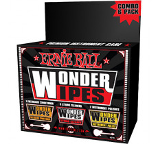 Набор салфеток Ernie Ball Wonder Wipe для ухода за гитарой