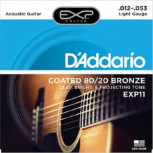 DAddario EXP11 Coated Bronze 12-53 Light