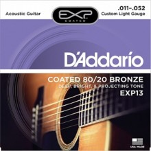 DAddario EXP13 Coated Bronze 11-52 Custom Light