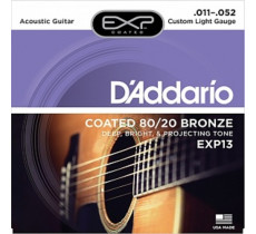 DAddario EXP13 Coated Bronze 11-52 Custom Light