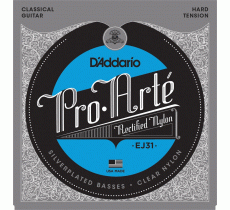 DAddario EJ31 Pro-Arte Nylon Rectified Hard Tension