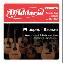 DAddario EPBB170 Acoustic Bass 45-100 Long Scale
