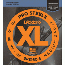 DAddario EPS160-5 ProSteels 50-135 Medium 5-String