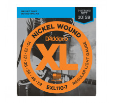 DAddario EXL110-7 XL 7-string 10-59 Regular Light