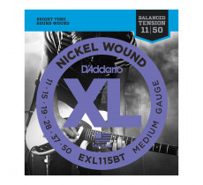 DAddario EXL115BT XL 11-50 Balanced Tension Medium 