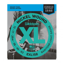 DAddario EXL158 XL 13-62 Baritone Light