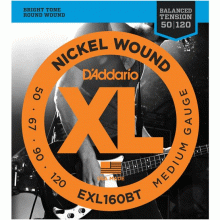 DAddario EXL160BT XL 50-120 Balanced Tension Medium 4-string