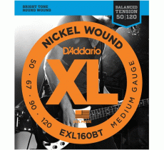 DAddario EXL160BT XL 50-120 Balanced Tension Medium 4-string
