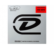 Dunlop DBMMS45105 Super Bright Bass Stainless Steel 45-105 Marcus Miller Signatu..