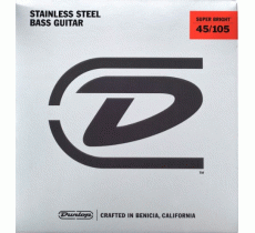 Dunlop DBSBS45105 Super Bright Bass Stainless Steel 45-105 Medium