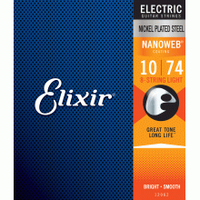 Elixir 12062 NANOWEB 10-74 - 8 string