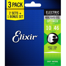 Elixir 16552 OPTIWEB 10-46 Light Bonus pack (3 комплекта)