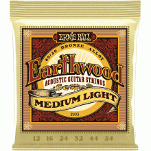 Ernie Ball 2003 Earthwood Bronze 12-54 Medium Light