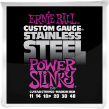 Ernie Ball 2245 Stainless Steel 11-48 Power Slinky 