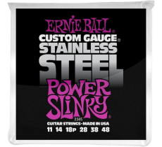 Ernie Ball 2245 Stainless Steel 11-48 Power Slinky Ernie Ball 2245 Stainless Steel 11-48 Power Slinky