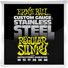 Ernie Ball 2246 Stainless Steel 10-46 Regular Slinky 