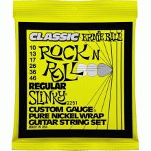 Ernie Ball 2251 Classic Pure Nickel 10-46 Regular Slinky 