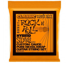 Ernie Ball 2252 Classic Pure Nickel 9-46 Hybrid Slinky Ernie Ball 2252 Classic Pure Nickel 9-46 Hybrid Slinky