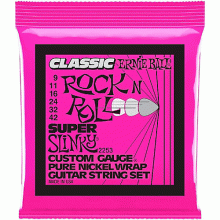 Ernie Ball 2253 Classic Pure Nickel 9-42 Super Slinky 
