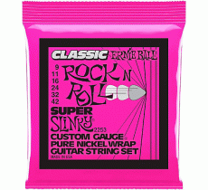 Ernie Ball 2253 Classic Pure Nickel 9-42 Super Slinky 