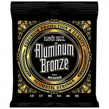 Ernie Ball 2564 Aluminum Bronze Acoustic 13-56 Medium