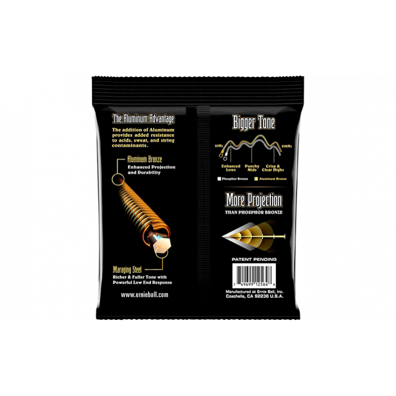 Ernie Ball 2564 Aluminum Bronze Acoustic 13-56 Medium
