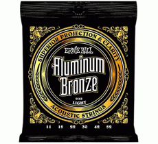 Ernie Ball 2568 Aluminum Bronze Acoustic 11-52 Light