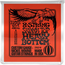 Ernie Ball 2624 9-80 8-string Skinny Top Heavy Bottom
