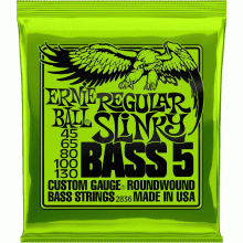 Ernie Ball 2836 5-String Bass 45-130 Regular Slinky 
