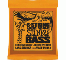 Ernie Ball 2838 6-String Bass 32-130 Long Scale Slinky 