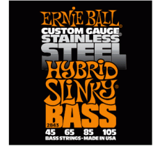 Ernie Ball 2843 Stainless Steel Bass 45-105 Hybrid Slinky 