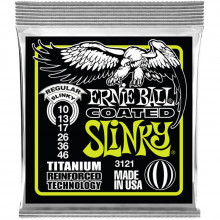 Ernie Ball 3121 Coated Titanium RPS 10-46 Regular Slinky