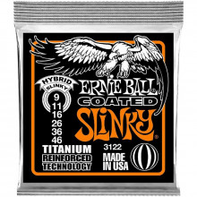 Ernie Ball 3122 Coated Titanium RPS 9-46 Hybrid Slinky