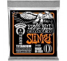 Ernie Ball 3122 Coated Titanium RPS 9-46 Hybrid Slinky