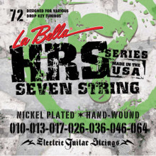 La Bella HRS-72 7-string 10-64
