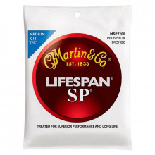 Martin MSP7200 SP Lifespan Phosphor Bronze 13-56 Medium