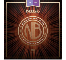 DAddario NB1152 Nickel Bronze 11-52 Custom Light