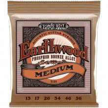 Ernie Ball 2144 Earthwood Phosphor Bronze 13-56 Medium