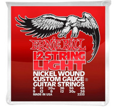 Ernie Ball 2233 9-46 12-String Light