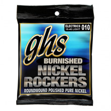 GHS Burnished Nickel Rockers BNR-L 10-46 Light