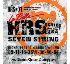La Bella HRS-71 7-string 9-64