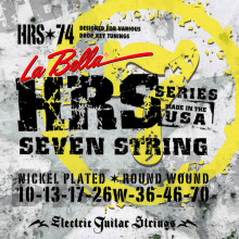 La Bella HRS-74 7-string 10-70