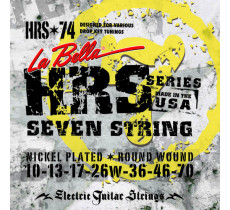 La Bella HRS-74 7-string 10-70