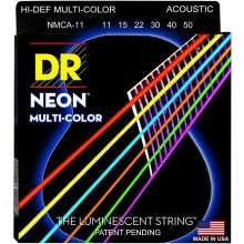 DR Strings Hi-Def NEON Multi-Color (011-050)