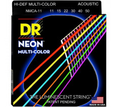 DR Strings Hi-Def NEON Multi-Color (011-050)