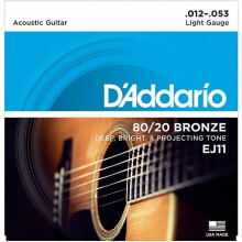 D'Addario EJ11 Bronze Light